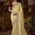 designer yellow soft jacquard fabric saree with maroon silk blend blouse fabric