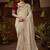 designer gold soft jacquard fabric saree with maroon silk blend blouse fabric