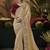 designer gold soft jacquard fabric saree with maroon silk blend blouse fabric