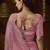 Designer pink tissue fabric saree with pink tissue blouse fabric