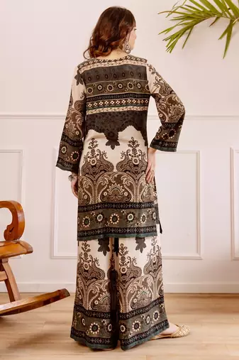 Women Ethnic Motifs Printed Regular Kurta with Palazzos