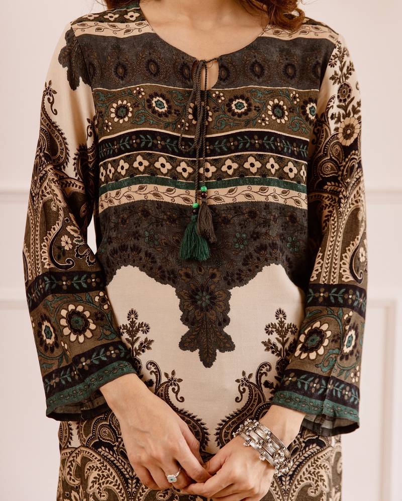 Women Ethnic Motifs Printed Regular Kurta with Palazzos