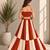 Rust Orange Off White Cowrie Kodi Work Roman Silk Traditional Chaniya Choli