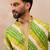 Men's multi viscose rayon printed leheriya kurta with trousers – trendy festive & wedding wear