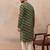 Men's green viscose rayon printed leheriya kurta with trousers – trendy festive & wedding wear
