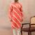 Men's multi viscose rayon printed leheriya kurta with trousers – trendy festive & wedding wear