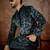 Men's black velvet printed design ethnic motifs kurta with trousers – trendy festive & wedding wear