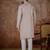 Men's lavender silk blend embroidered design solid kurta with trousers – trendy festive & wedding wear