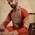 Men's orange silk blend embroidered design solid kurta with trousers – trendy festive & wedding wear