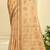 beige silk blend woven work traditional saree