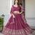 Designer Foil Printed Lehenga Choli Set 