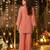 Women Ethnic Motifs Embroidered Regular Thread Work Kurta with Trousers
