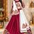 Maroon Color Kutch Work Lehenga With Kutch Work Blouse For Navratri
