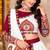 Maroon Color Kutch Work Lehenga With Kutch Work Blouse For Navratri