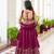 Rani Pink Georgette Embroideried Lehenga Choli Set 