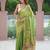 aaru space silk blend with thread hand embroidery