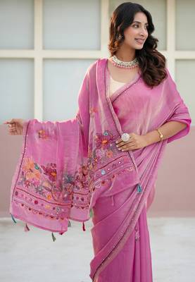 ihla space silk blend with thread hand embroidery 5