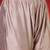 Peach floral printed cfloraleri silk kurta trouser dupatta set