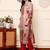 Off white floral printed cfloraleri silk kurta trouser set