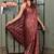 Women's stripes print chiffon ready to wear saree | pre draped party wear saree