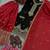 Black chinon silk blend  readymade suit with embroidery & sequence work