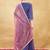 Blue embroidery pure silk kurta with plazzo and dupatta