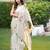 uma pure tissue viscose with zari weaving around borders & pallu radha rani art work with thread around pallu