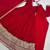 Women's Beautiful Embroidery Work Vichitra Silk Fabric Flared Anarkali Pant and Dupatta Set