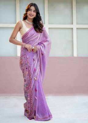 ritti space silk blend with thread hand embroidery 4