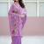 ritti space silk blend with thread hand embroidery