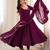 Women's Beautiful Embroidery Work Roman Silk Chanderi Fabric Flared Anarkali Pant and Dupatta Set