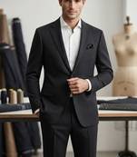 Black casual blazer for men ::: men's party wear