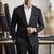 Black casual blazer for men ::: men's party wear