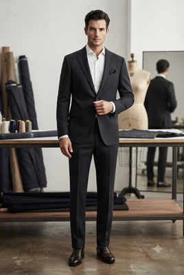 Black casual blazer for men ::: men's party wear 2
