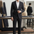 Black casual blazer for men ::: men's party wear