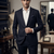 Blue casual blazer for men ::: men's party wear