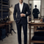 Blue casual blazer for men ::: men's party wear