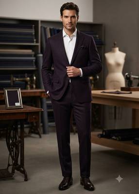 Wine casual blazer for men ::: men's party wear 1