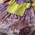 Lavender viscose tissue with beads and moti work kids lehenga choli