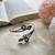 Oxidized Silver Floral Cuff Bracelet | Adjustable Boho Statement Bangle
