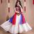 Navaratri special gota patti work lehenga with patch work top for kids