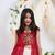 Navaratri special gota patti work lehenga with patch & cowrie lace work top for kids