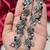 Oxidized Silver Belly Chain, Black Bead Kamarbandh, Indian Waist Chain