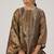 Glittered chocolate fudge kurta set