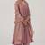 Woodrose chanderi silk festive kurta set