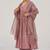 Woodrose chanderi silk festive kurta set