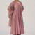 Woodrose chanderi silk festive kurta set