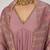 Woodrose chanderi silk festive kurta set