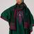 Evergreen silk festive kaftaan set