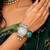 Multicolor Stone Hand cuff Statement Bracelet, Oxidized Silver Brass Cuff Bangle